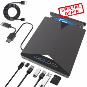 Custom Catch Portable External Blu Ray Drive