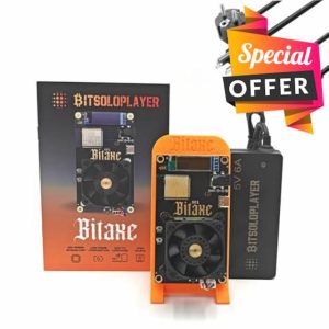 New Bitcoin Miner 1.2TH/s Bitaxe Gamma 601 BTC Miner BM1370 Asic Chip 2.4G WiFi Crypto Miner Solo Lottery with Low Power Asic Bitcoins Mining Machine by ACAUTO