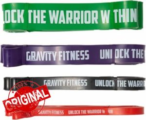 Gravity Fitness Resistance Bands (Set of 4) – Portable Training Bands for Stretching