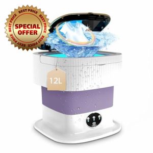 12L Portable Washing Machine with Spin Dryer
