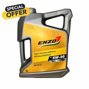 ENZO1 5L Premium 5w30 FULLY SYNTHETIC LONG LIFE Engine Oil Low Saps C3 dexos2