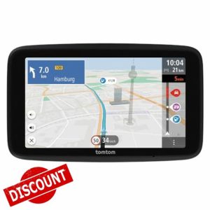 TomTom Campervan and Caravan Sat Nav GO Camper Tour 2nd gen (6" screen with Campervan and Caravan POIs