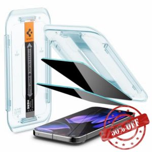 Spigen Glas.tR EZ Fit Privacy Tempered Glass Screen Protector for Google Pixel 9 Pro