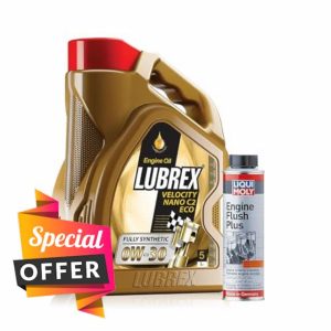 W-30 Fully Synthetic Engine Oil ACEA C2 SN/CF 5L + Engine FLush