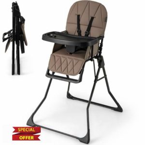 Maxmass Foldable Baby Highchair