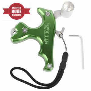 Archery Bow Release 3 Finger Compound Bow Thumb Release Trigger Aid
