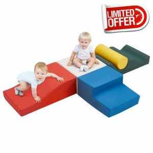 EROMMY 5 Pieces Baby Soft Play Set