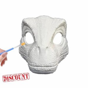 Hard Plastic Dinosaur Mask