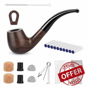 Wooden Tobacco Pipe Set