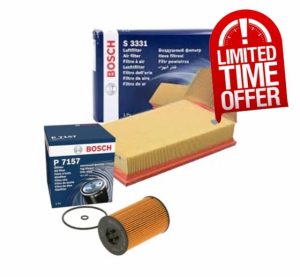 SERVICE KIT for Vоlkswаgеn Transporter T6 2.0 TDI CX** (2015-2019) – Genuine Bosch Oil Filter & Air Filter P7157 S3331