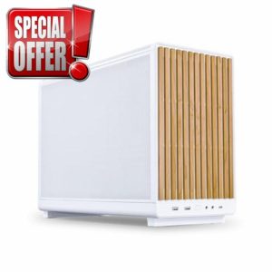 Lian Li A3-mATX MD Micro-ATX PC Case - White with Modular Design and High Airflow Suppo