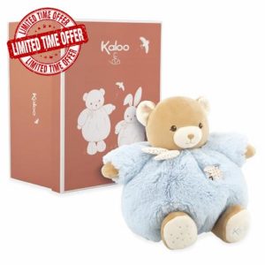 Kaloo - Blue Bear Comforters 25cm - Ultra-soft plush for baby - Tender companion from birth - Ideal size for little hands - Birth Gift - K214015