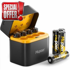 Rechargeable Battery AA with Charger