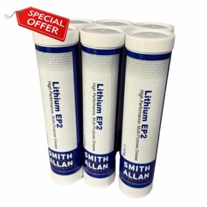 Lithium EP2 Grease Cartridge Multi-Purpose NLGI2 6 x 400g Tube