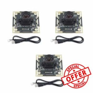 Micvtve 3Pcs Camera Module 100 Degree OV9732 2M Cable 1280x720 30fps