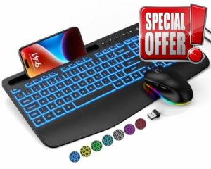 Wireless Keyboard and Mouse Set