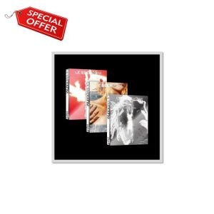 LE SSERAFIM HOT [Photobook 3 Ver Set] 5th Mini Album (via DHL Express)