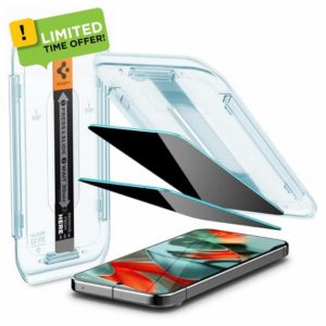 Spigen Glas.tR EZ Fit Privacy Tempered Glass Screen Protector for Google Pixel 9 Pro XL