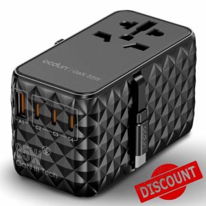 ocudn 85W GaN III Universal Travel Adapter