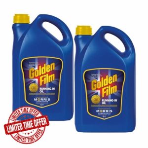 Golden Film Running In Oil 2x5L - High-Performance Engine Oil for Classic Cars