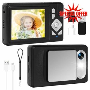 Digital Camera 4K - 48MP UHD Autofocus with 2.83" LCD Screen