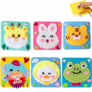 HIDRUO DIY Embroidery Doll Set