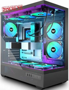 KEDIERS G7 Pre-Installed 5 × 120mm PWM ARGB Fan