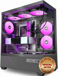 ANSAITE G8 Pre-Installed 6 × 120mm PWM ARGB Fan