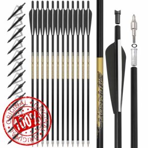 surwolf Crossbow arrows 20"&22" Archery Aluminium Crossbow Bolt