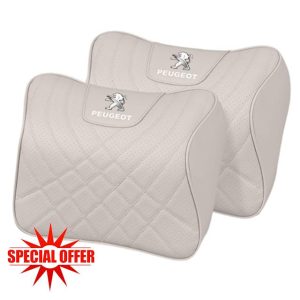 MATTFO 2Pcs Car Headrest Pillow
