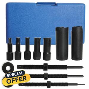 RIODEMBO 12-Piece Motorcycle Bearing Puller Set 9-23mm for Removing Motorcycle Bicycle Machine Inner Bearings of Various Sizes. (9 mm