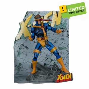 McFarlane Marvel Cyclops 1:10th Scale Collectible with Scene (X-Men #1) Toys
