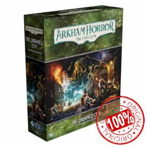 Fantasy Flight Games | Arkham Horror: The Drowned City Campaign Expansion | Card Game | Ages 14+ | 1-4 Players | 1-2 Hours Playing Time