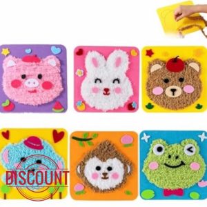 HIDRUO DIY Embroidery Doll Set