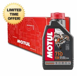 Motul 710 2T Motorcycle Oil 2 x 1 Litre
