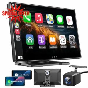 ESSGOO 9" IPS CarPlay Screen for Cars