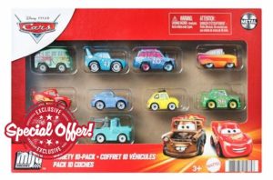Mattel Disney and Pixar Cars Mini Racers 10-Pack