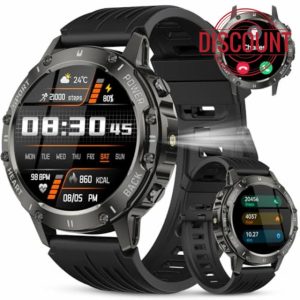 Military Smart Watch for Men Answer/Make Calls