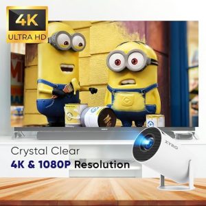 XYRO Portable Projector Comes with WiFi 6 and Bluetooth