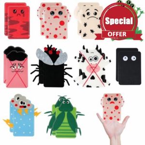 20 Pcs Passover Hand Plagues Puppet Kit Including 2 Set 10 Type Ten Plagues Hand Puppets Ten Plagues Gift for Educatio