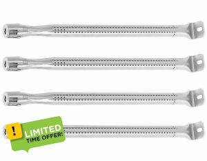 Dongftai SH700A (4-Pack) 17" Stainless Steel Burner Replacement for Napoleon Rogue Series