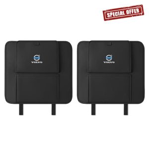 2 Pcs Car Seat Kick Mats Back Seat Protector for Volvo XC40 XC60 XC90 V40 V60 V90 S40 S60 S80 S90 C30 C70