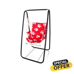 qofezuey Hammock Stand Hammock Chair Stand A-shaped Strong Load Bearing Anti-deformed Hammock Chair Stand Swing Seat Metal Support Rack