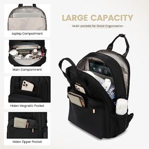 17.3 inch Large Laptop Rucksack Bag for Women