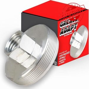 Xtremeauto GREASEADAPT Grease Gun Adapter – Convert 400g to 500g Screw Cartridges for Milwaukee