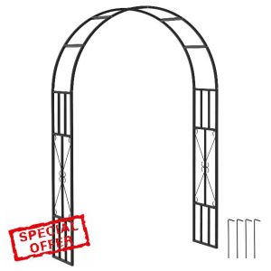 Outsunny Steel Garden Arch
