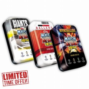 Topps Match Attax Extra 2025 - Mega Tin Bundle - Amazon Exclusive! All 3 Mega Tins in this year's Match Attax Extra Collection!