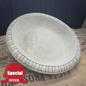 Replacement Bird Bath Top Large Lid Stone Statue | Feeder Vintage Outdoor Garde