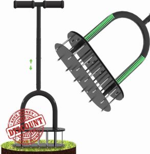 seasky Lawn Aerator Automatic Dirt and Leaf Clean Design