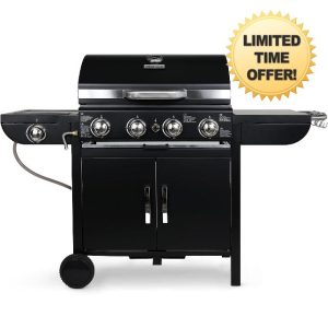 TLSUNNY 4+1 burners Gas Barbecue Grill